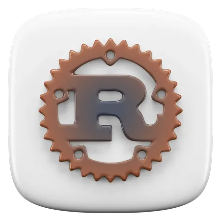 Free Rust  3D Icon