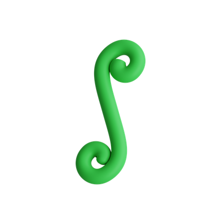 Free S spiral  3D Icon