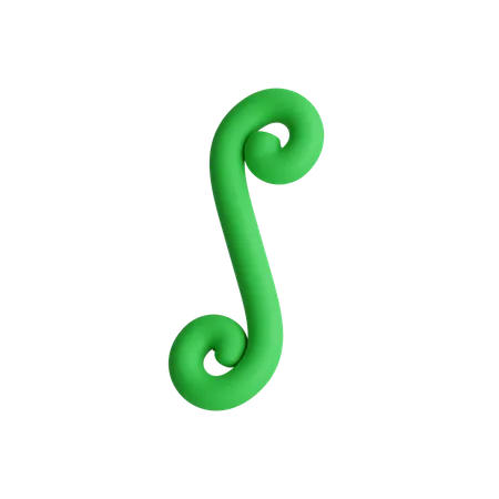 Free S spiral  3D Icon