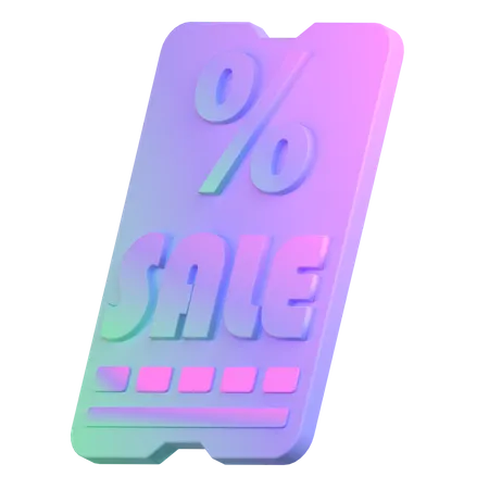 Free Sale Badge  3D Icon