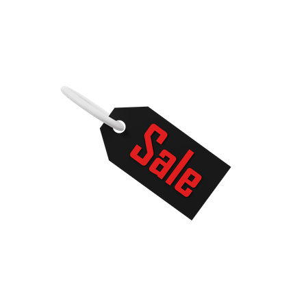 Free Sale Tag  3D Icon