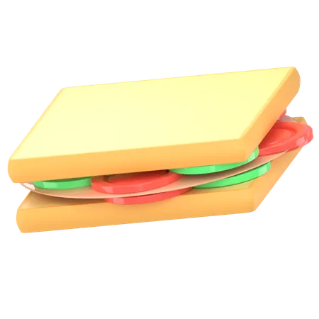 Free Sandwich  3D Icon