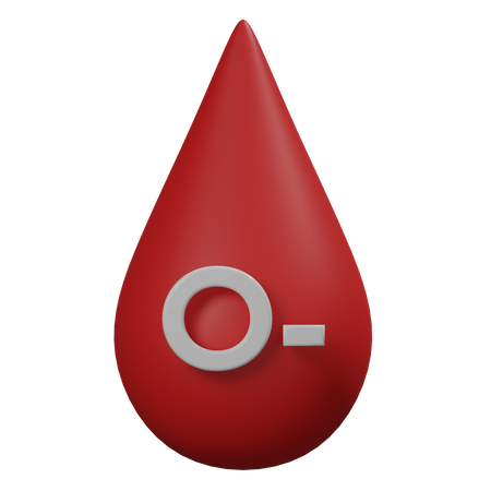 Free Sangre o negativa  3D Icon