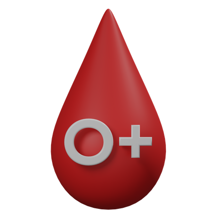 Free Sangre o positiva  3D Icon