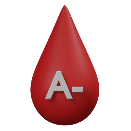 Free Sangue um negativo  3D Illustration