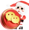 Santa Calus mit Weihnachts-Wechat