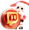 Santa Calus with Christmas Twitch