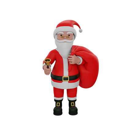 Free Santa Claus  3D Icon