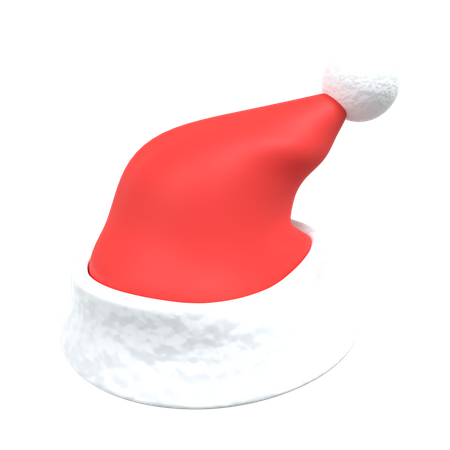 Free Santa Hat  3D Icon