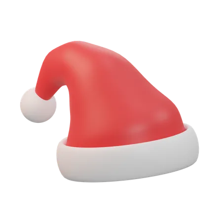 Free Santa Hat  3D Icon