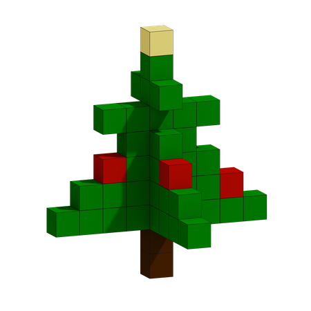 Free Sapin de Noël  3D Icon