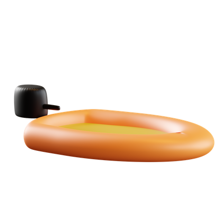 Free Sarboat  3D Icon