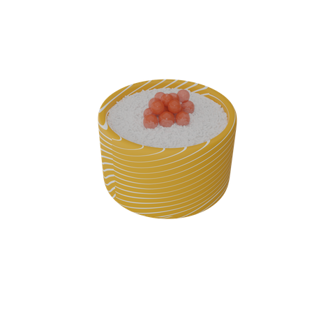 Free Sashimi  3D Icon