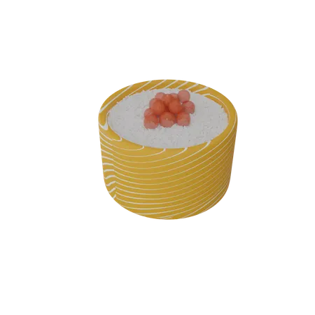 Free Sashimi  3D Icon