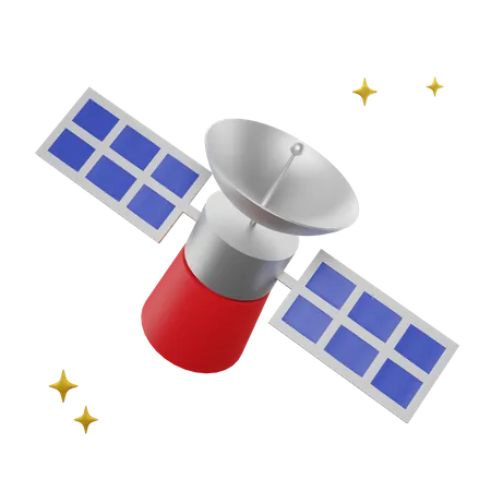 Free Satellit  3D Icon