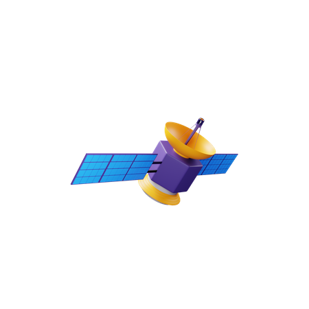 Free Satellite  3D Illustration