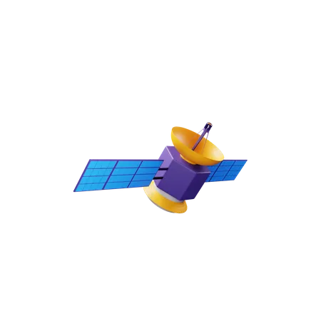 Free Satellite  3D Illustration