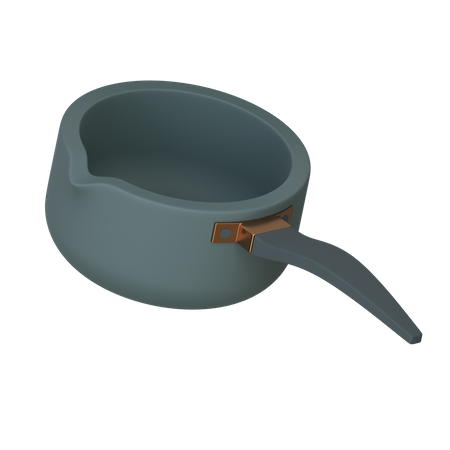 Free Sauce Pan  3D Icon