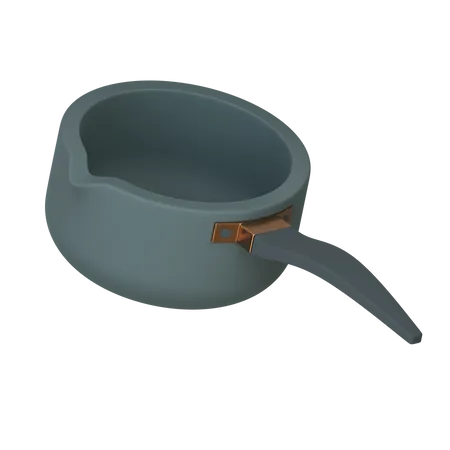 Free Sauce Pan  3D Icon