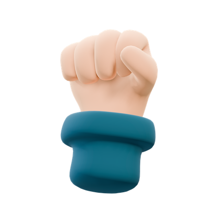 Free Schlag mit der Hand  3D Icon