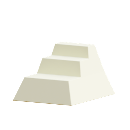 Free Schmale Treppe  3D Icon