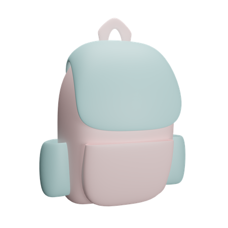 Free School Bag  3D Icon