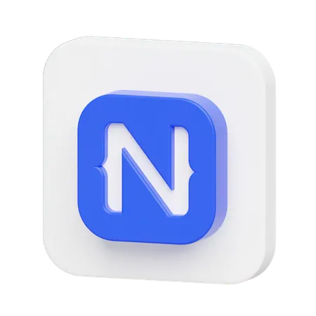 Free Logo de script natif  3D Illustration