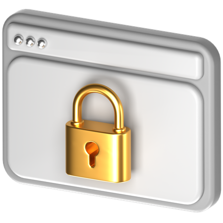 Free Secure  3D Icon