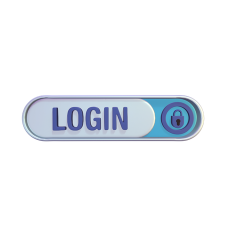 Free Secure Login  3D Icon