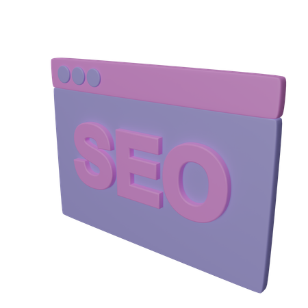 Free Seo Browser  3D Icon
