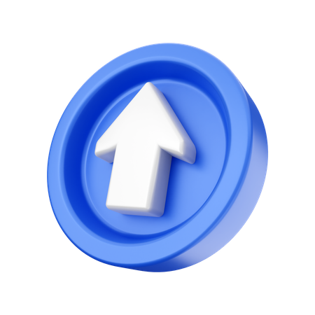 Free Seta de upload  3D Icon