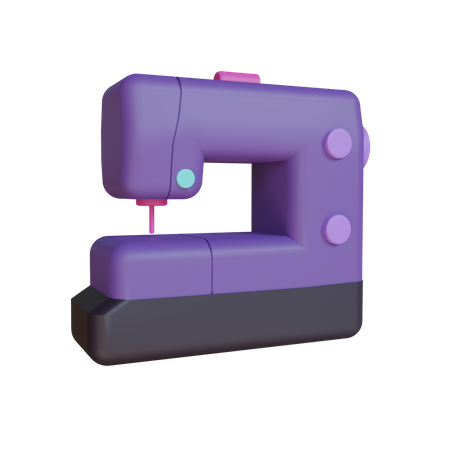 Free Sewing Machine  3D Icon