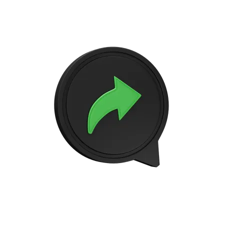 Free Share  3D Icon