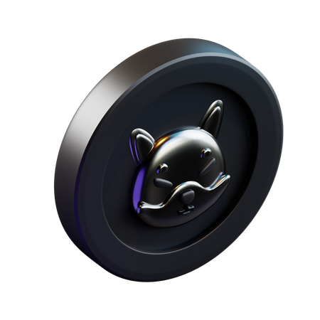 Free Shiba Inu  3D Icon
