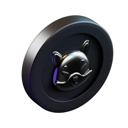 Free Shiba Inu  3D Icon
