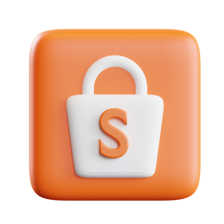Free Shoopee  3D Icon