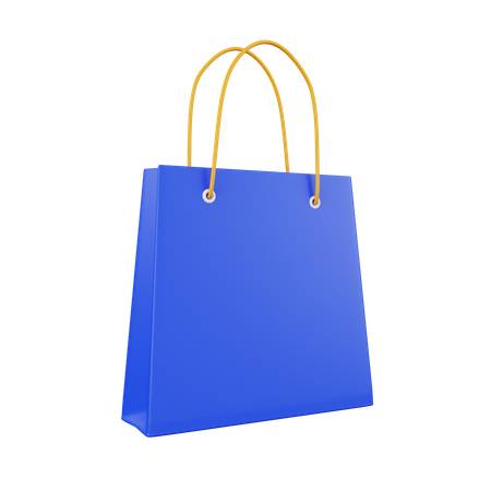 Free Shopping Bag  3D Illustration