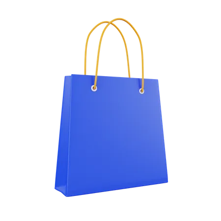 Free Shopping Bag  3D Illustration