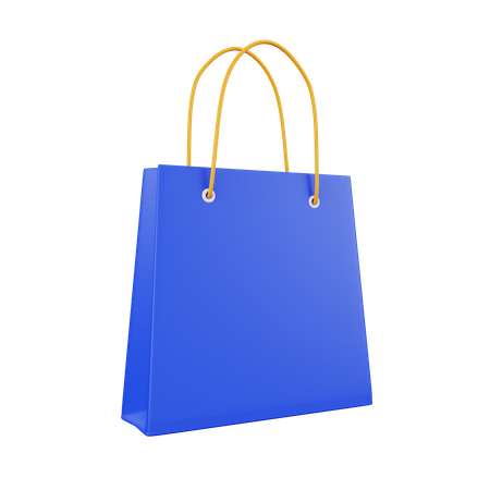 Free Shopping Bag  3D Illustration