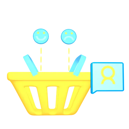 Free Shopping Review  3D Icon