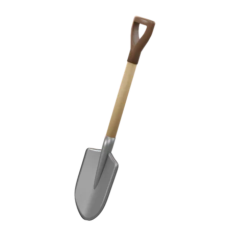 Free Shovel  3D Icon