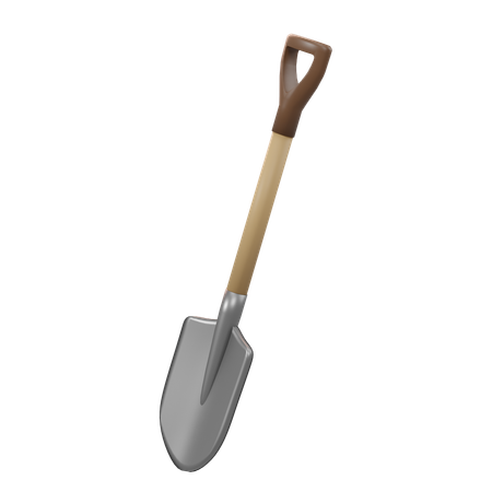 Free Shovel  3D Icon