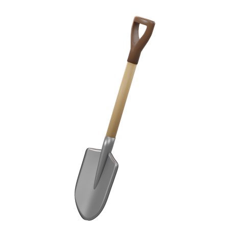 Free Shovel  3D Icon