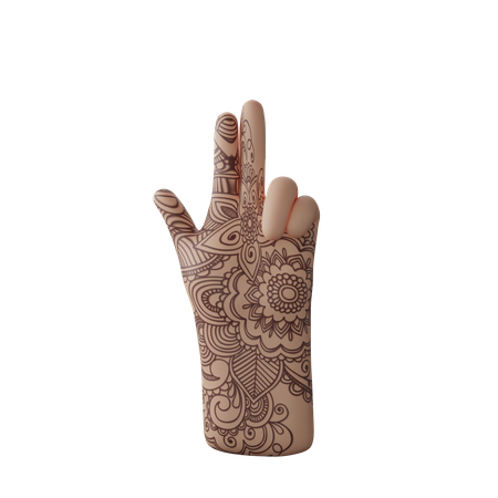 Free Signe d'arme à feu avec la main  3D Icon