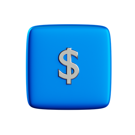 Free Signe dollar  3D Icon