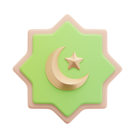 Free Símbolo de ramadán  3D Icon