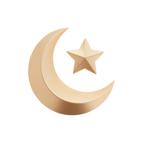 Free Símbolo islámico  3D Icon