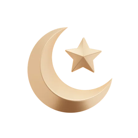 Free Símbolo islámico  3D Icon