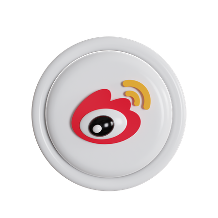 Free Sina Weibo  3D Icon