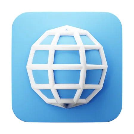 Free Site web  3D Icon